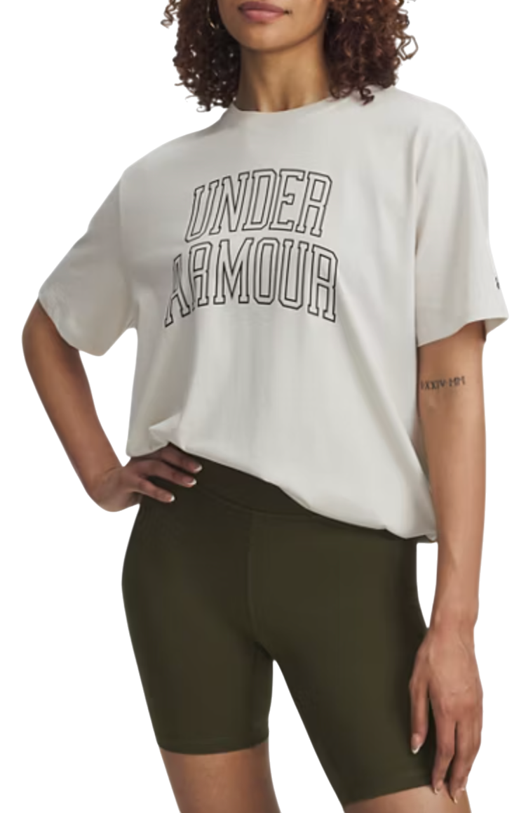 Тениска Under Armour Under Armour Rival OS Campus T-Shirt Бяло | 6007883-110