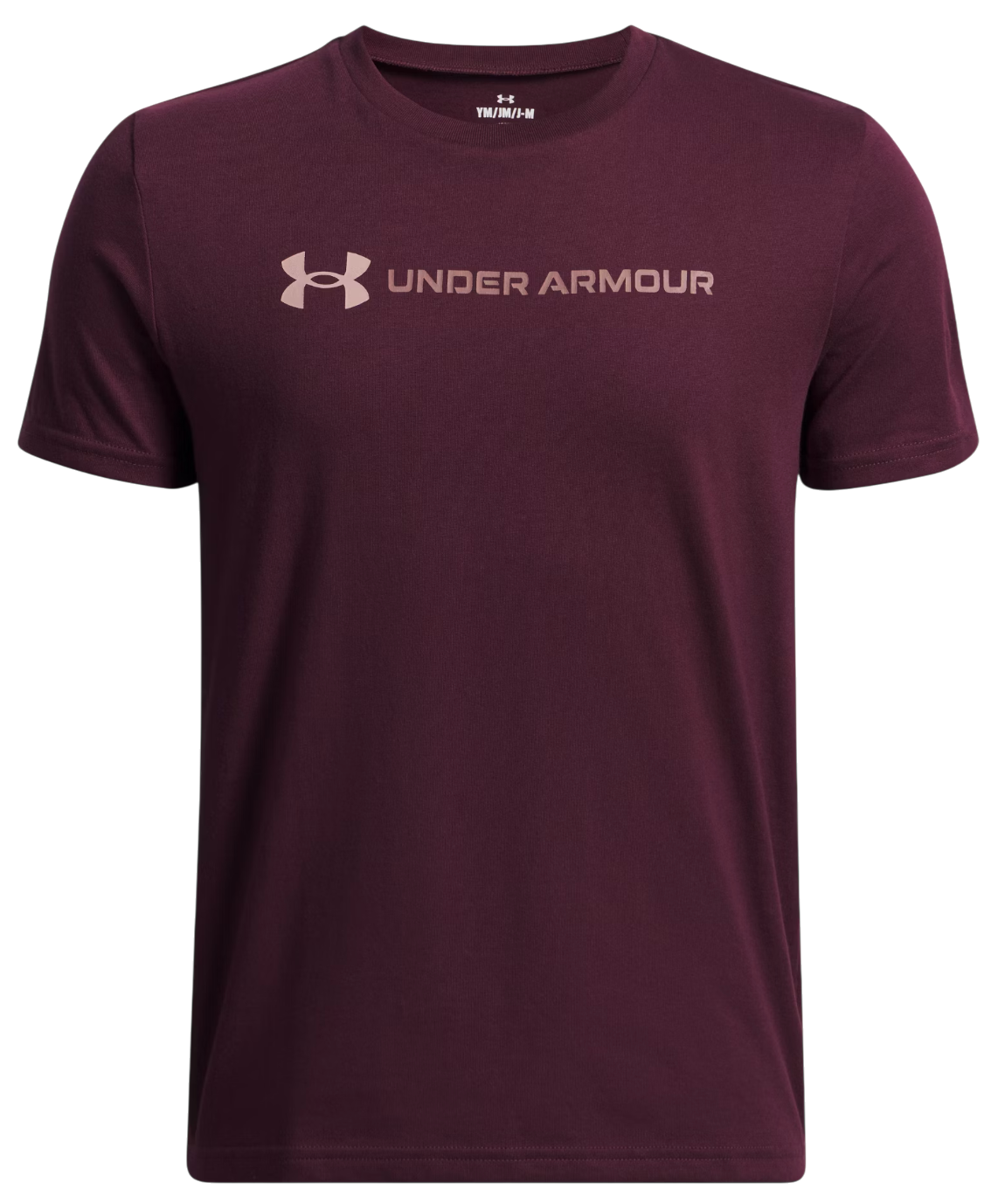 Тениска Under Armour Logo Wordmark Short Sleeve T-Shirt Бургунди | 1389963-600, 0