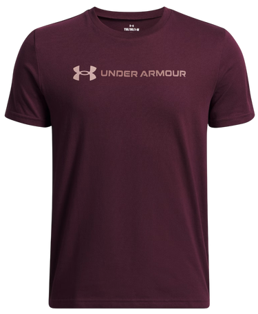 Тениска Under Armour Logo Wordmark Short Sleeve T-Shirt Бургунди | 1389963-600, 0