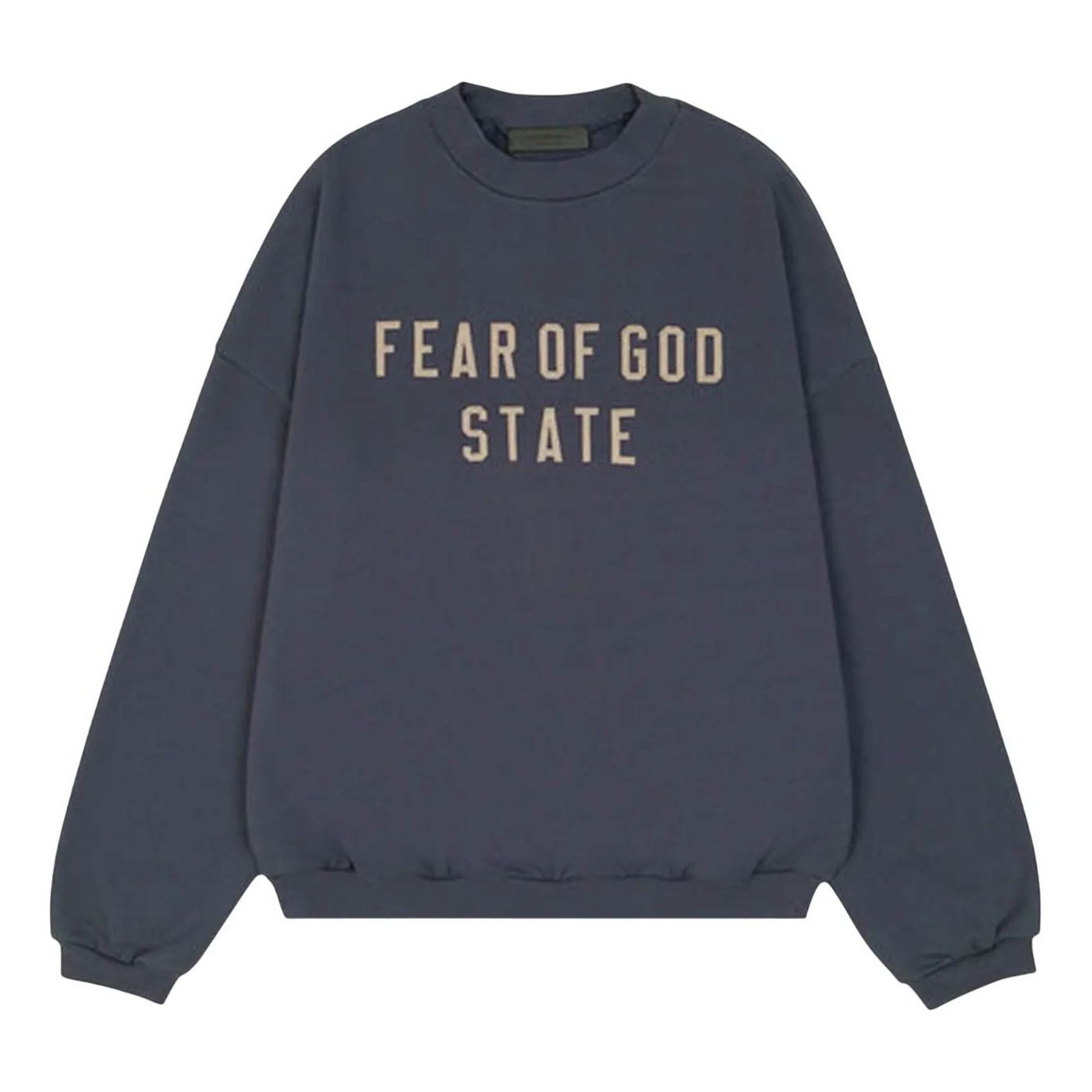 Суитчър Fear of God Fear of God Essentials Heavy Fleece Sweatshirt Тъмно синьо | 192HO246234F, 0