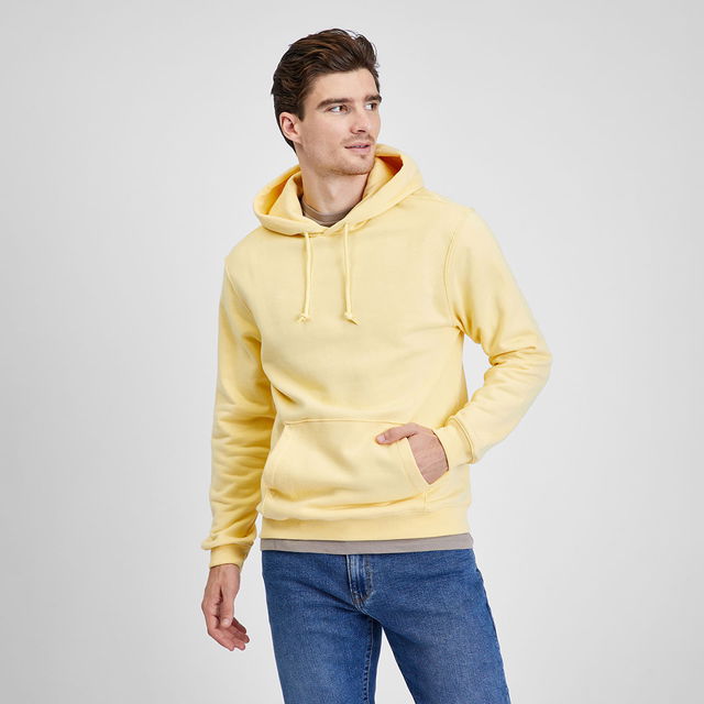 Non Logo Hoodie Havana Yellow