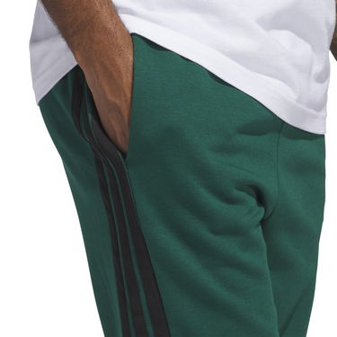 Спортни панталони adidas Performance 3-Stripes Fleece Track Pants Зелено | JD1860, 5