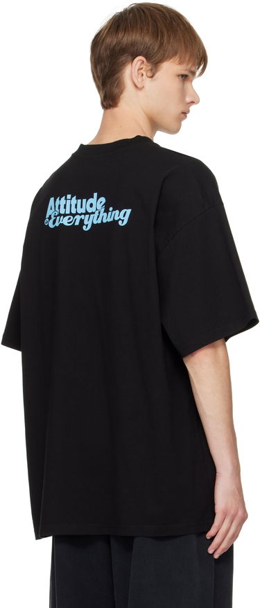 Тениска Martine Rose Martine Rose Oversized Graphic T-Shirt Черно | 621JE06001J, 2