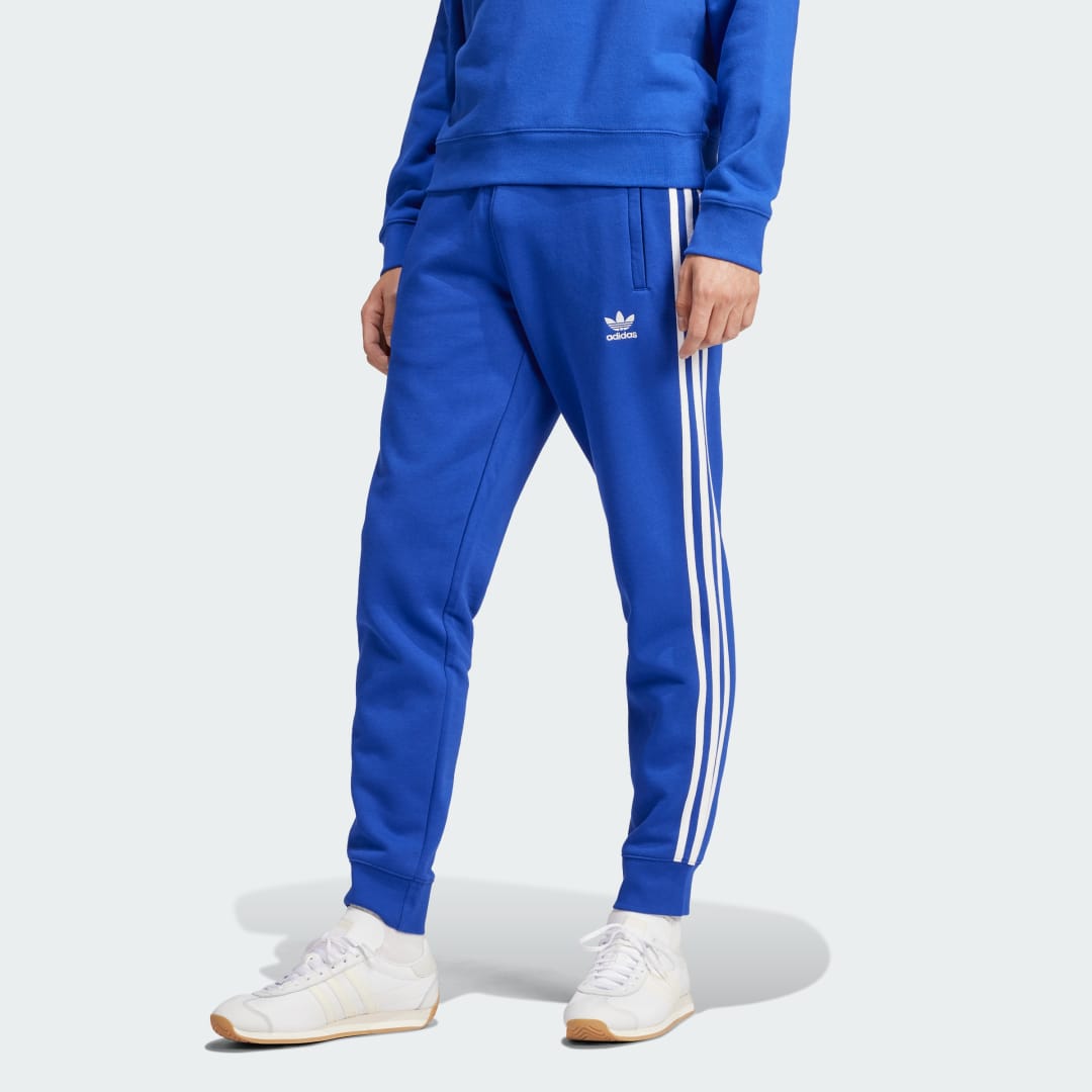 Спортни панталони adidas Performance Adicolor 3-Stripes Pants Синьо | IZ3057, 0