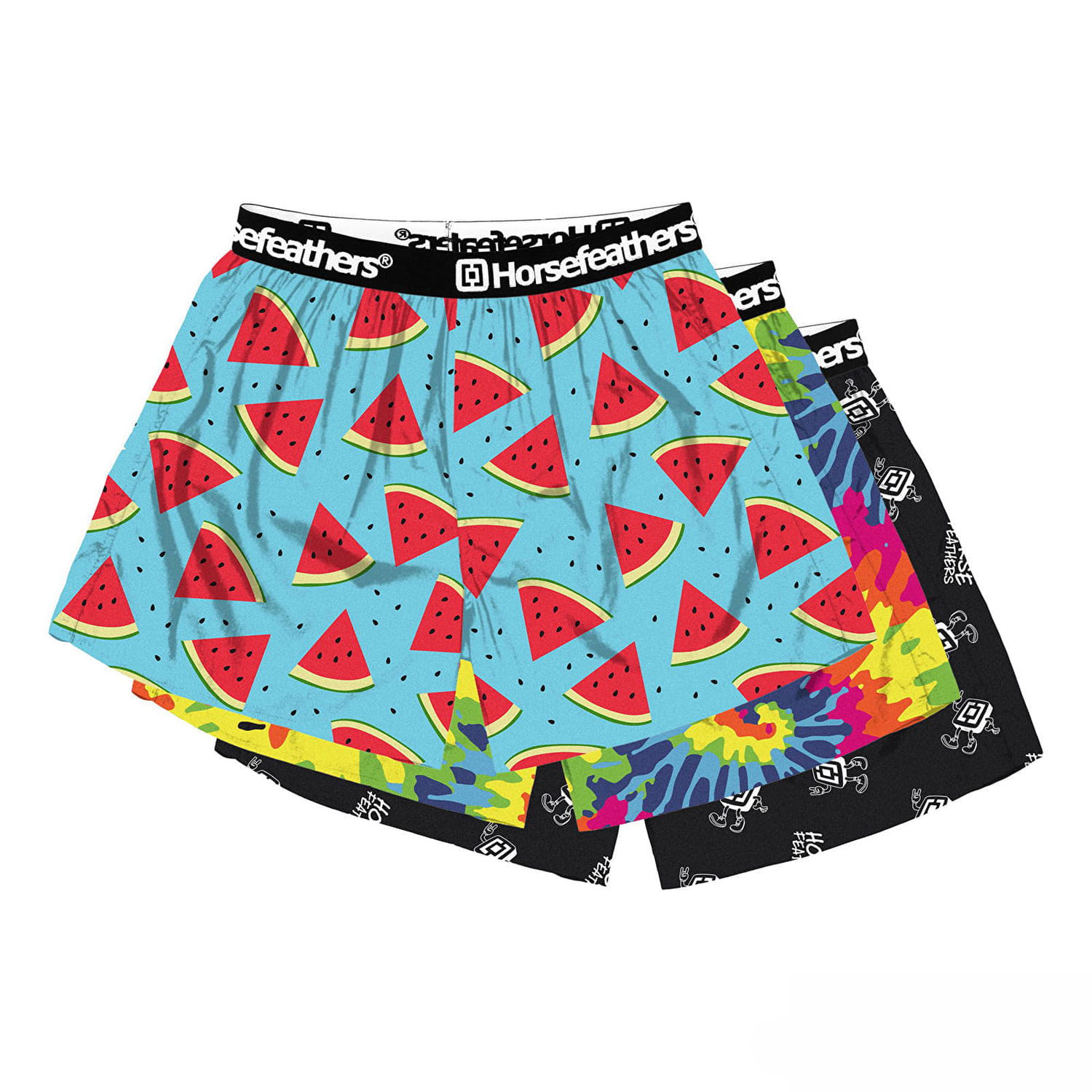 Боксерки Horsefeathers Boxers Frazier 3-Pack Boxer Shorts Bundle 3 Многоцветен | AM096E, 0