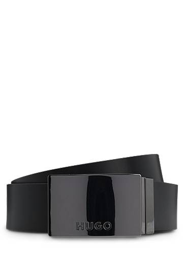 Колани BOSS Gift-boxed Reversible Belt in Italian Leather Черно | 50553976