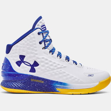 Кецове и обувки Under Armour Curry 1 Retro Dub Nation Бяло | 3024397-101, 0