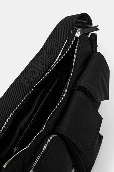 Чанта за кръста Fiorucci Nylon Super Pocket Bag Черно | U01FMABA123NY01BK01, 5