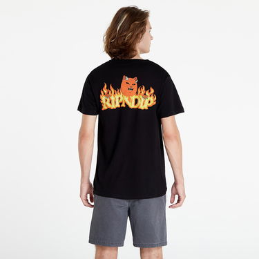Тениска RIPNDIP Devils Work Tee Черно | RND9348, 1
