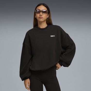 Суитчър Puma PUMA x ROSÉ Oversized Sweatshirt Черно | 633803_01, 0