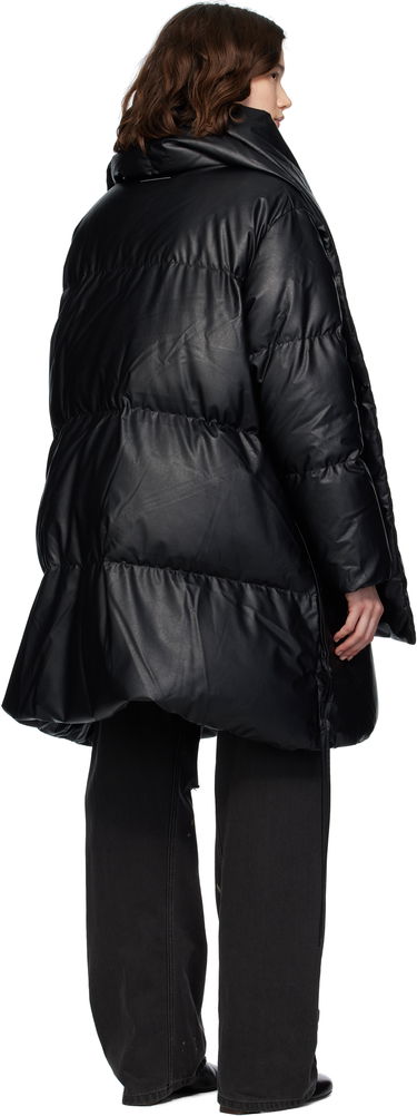 Пухо яке Maison Margiela MM6 Maison Margiela Faux-Leather Puffer Jacket Черно | S52AA0193 S53057, 2