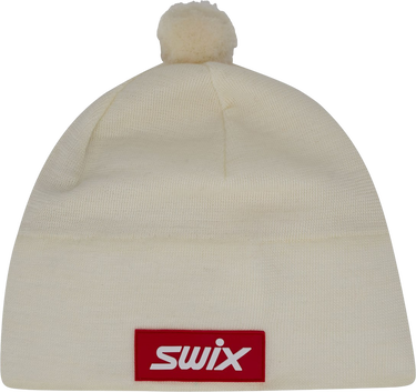 Шапка SWIX Tradition Beanie with Pom Pom Бяло | 46574-00025, 0