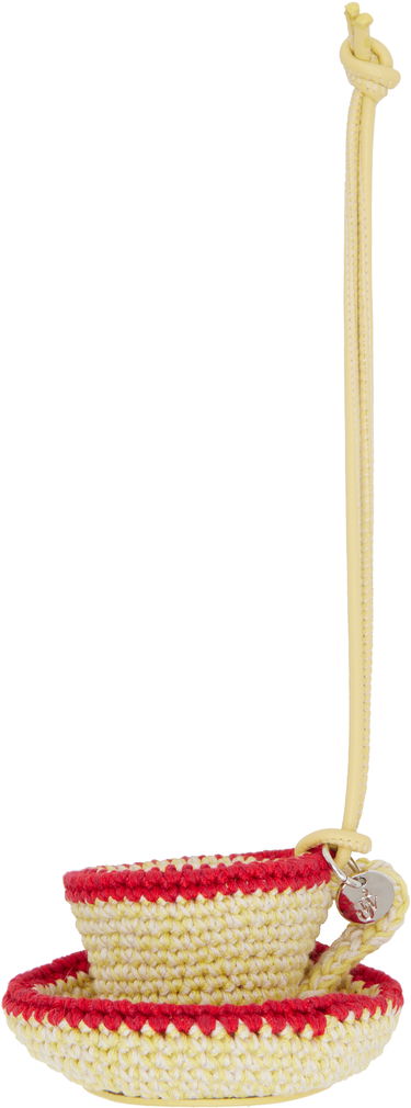 Ключодържатели JW Anderson JW Anderson Teacup Charm Жълто | AC0415-FA0477, 0