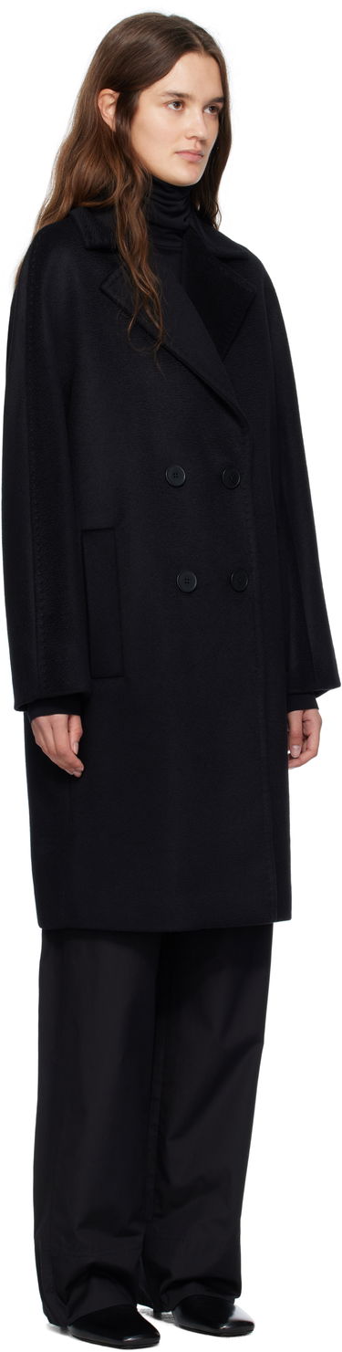 Палта Max Mara Max Mara Agenda Double-Breasted Coat Черно | 2526016081600, 1