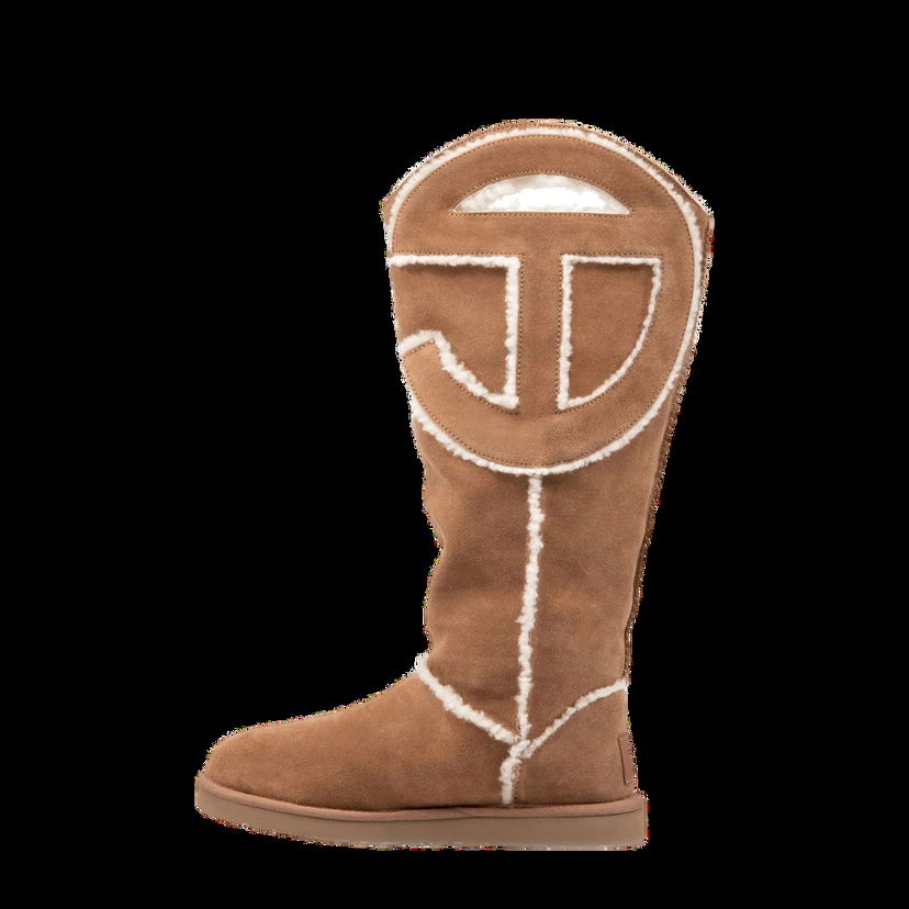 Кецове и обувки UGG Telfar x Logo Tall "Chestnut" Кафяво | 1155870-CHE