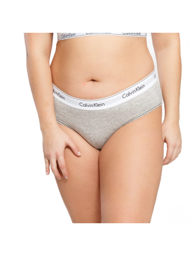 гащички CALVIN KLEIN Panties Slip Plus Size C/O Сиво | QF5118E-020