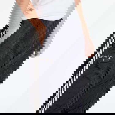 Панталони adidas Originals Thug Club Woven Ruched Side Stripe Tracksuit Bottoms Черно | KC2206, 1
