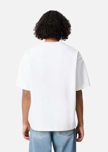 Тениска AXEL ARIGATO Apex Ribbed T-Shirt Бяло | A3319002, 3
