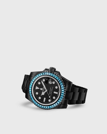 Часовник BAPE A BATHING APE Type 1 Bapex Crystal Stone Watches Green Зелено | 001WHJ301004I GRN, 3