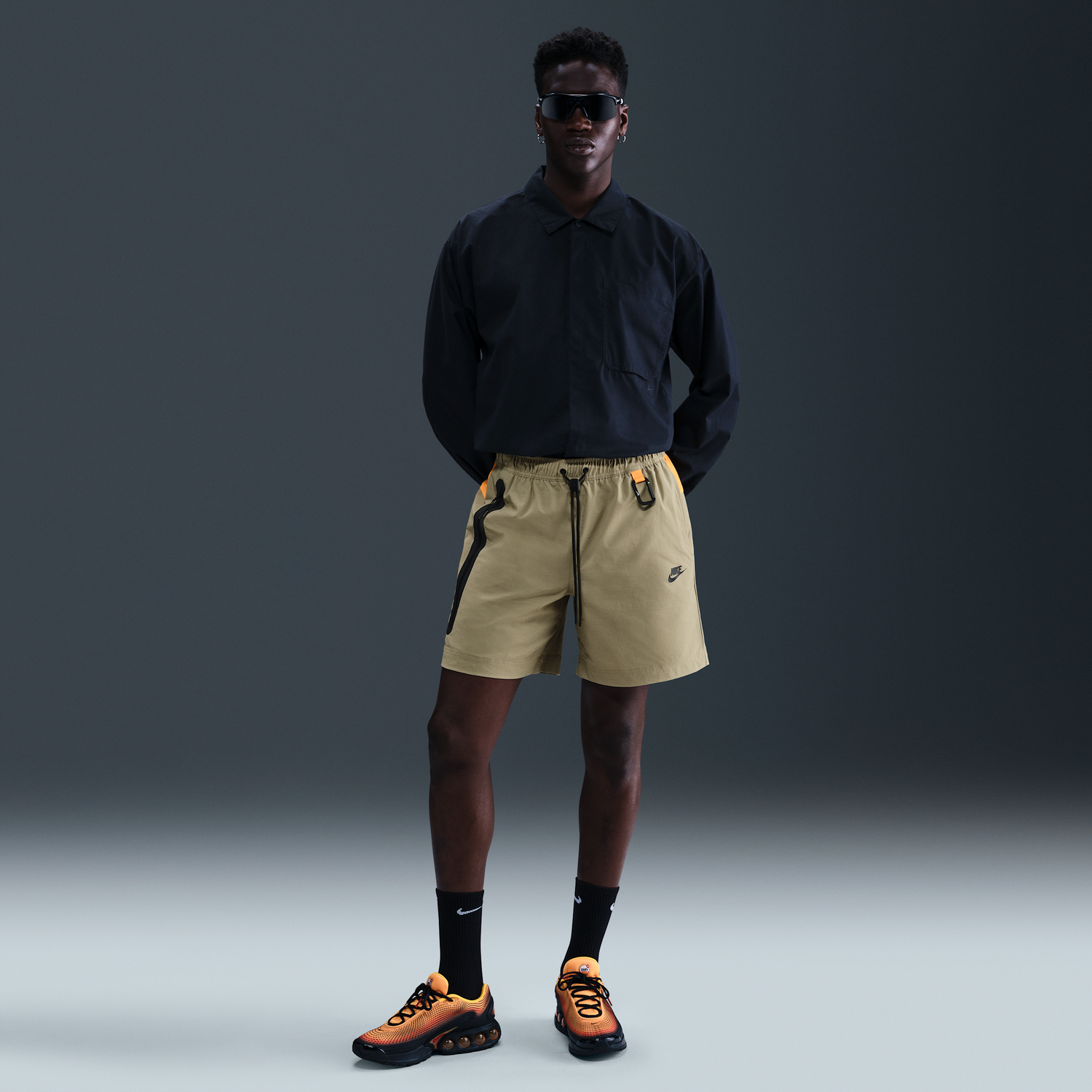 Къси панталони Nike Nike Tech Woven Shorts Бежово | IB8957-276, 0