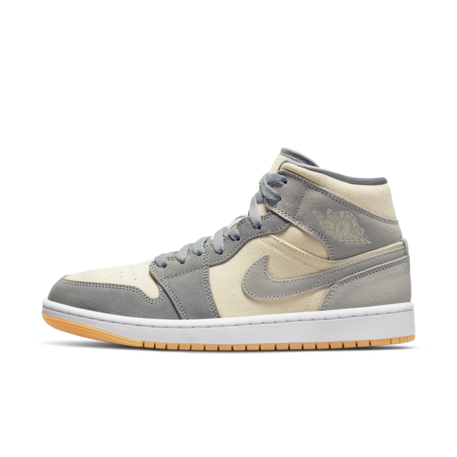 Кецове и обувки Jordan Air Jordan 1 Mid "Coconut Milk" Сиво | DN4281-100, 0
