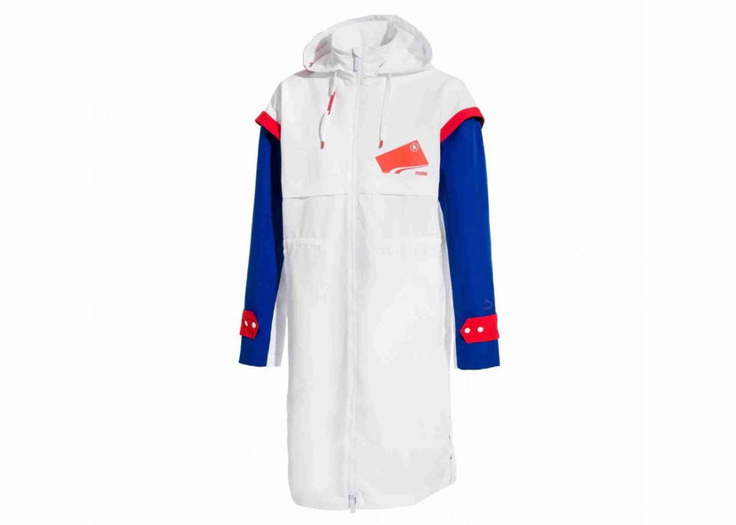 Парка Nike Ader Error Full Zip Hooded Parka White/Blue/Red Бяло | 578555-02