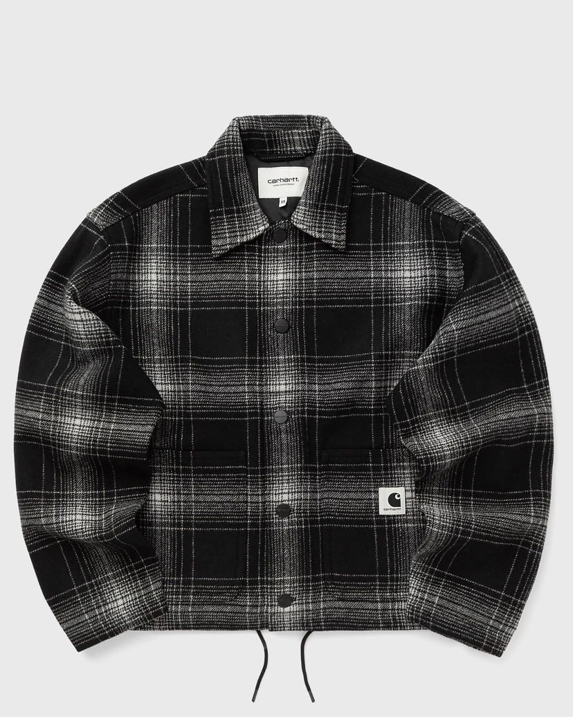 Яке Carhartt WIP Brennan Plaid Shirt Jacket Черно | I035519-34J.XX