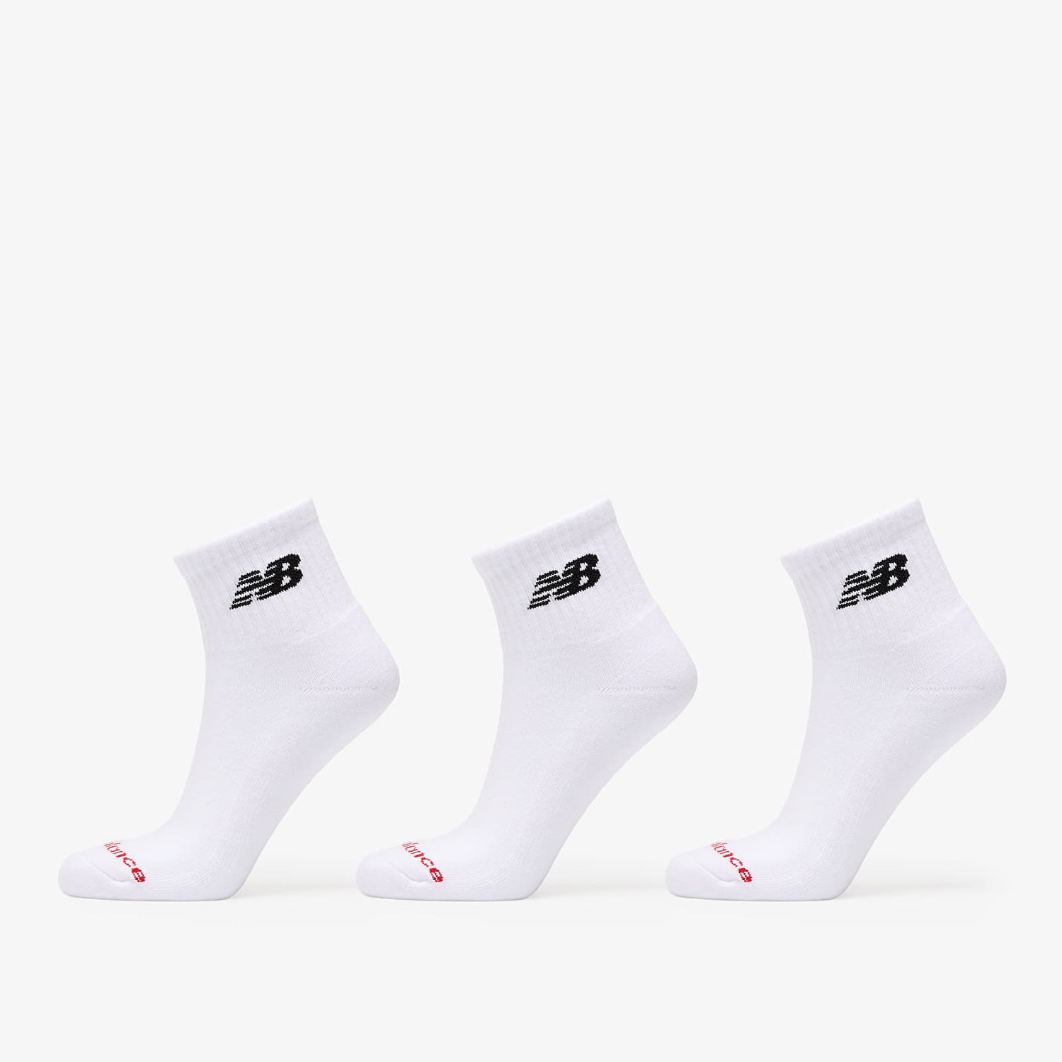 Чорапи New Balance Everyday Ankle Socks 3-Pack Бяло | LAS51303WT, 0