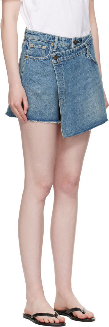 Пола rag & bone rag & bone Belinda Denim Mini Skort Синьо | WDD25P9003RGAM, 1