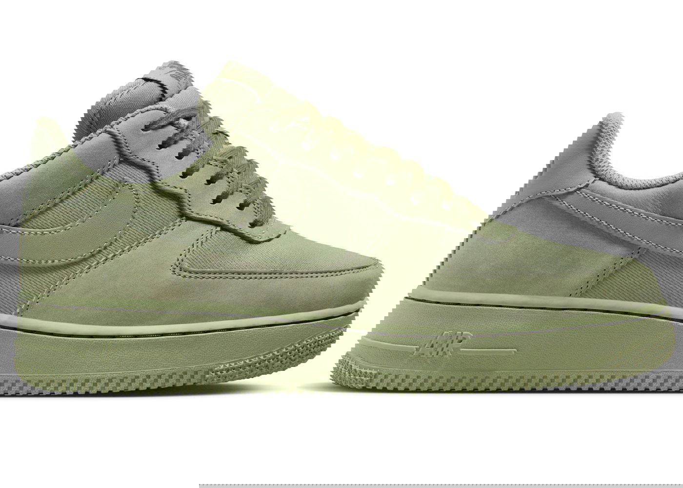 Кецове и обувки Nike Air Force 1 Low '07 LX "Oil Green" Зелено | FB8876-300, 0