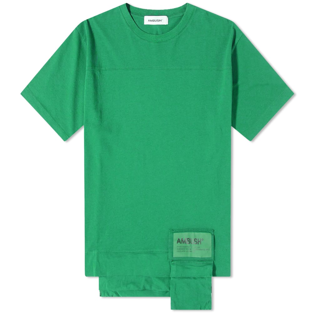 Тениска Ambush Waist Pocket Tee Зелено | BMAA004F22JER0015552, 0