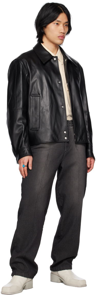 Пръстен Solid Homme Solid Homme Round Ring Черно | S231AC22, 4