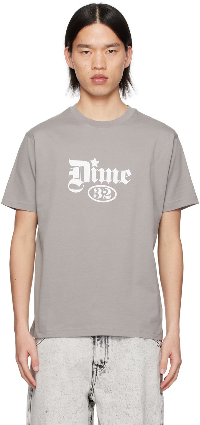 Тениска Dime Gray Exe T-Shirt Сиво | DIMESP2426CHR