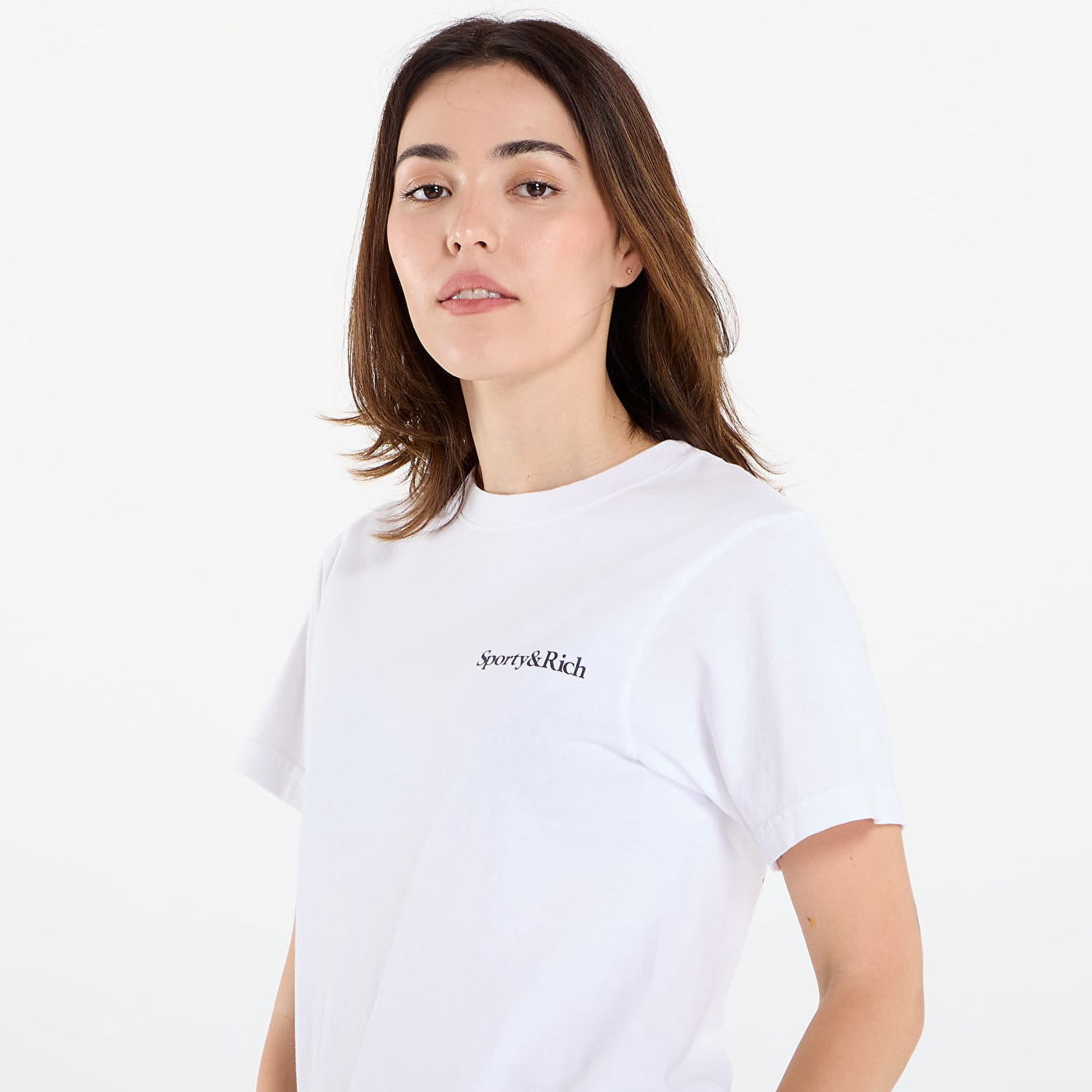 Тениска Sporty & Rich Health Is Wealth T-Shirt UNISEX White Бяло | TO043602006WH01, 1