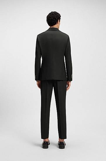 Яке BOSS BOSS Slim-Fit Stretch Jacket Черно | 50546055, 1