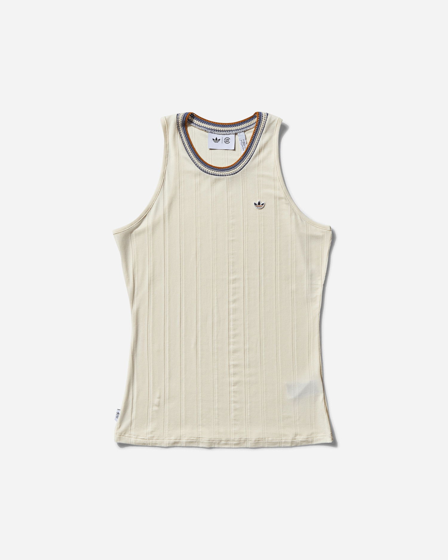 Потник adidas Originals CLOT by Edison Chen Rib Tank Top Бежово | IS6990, 0