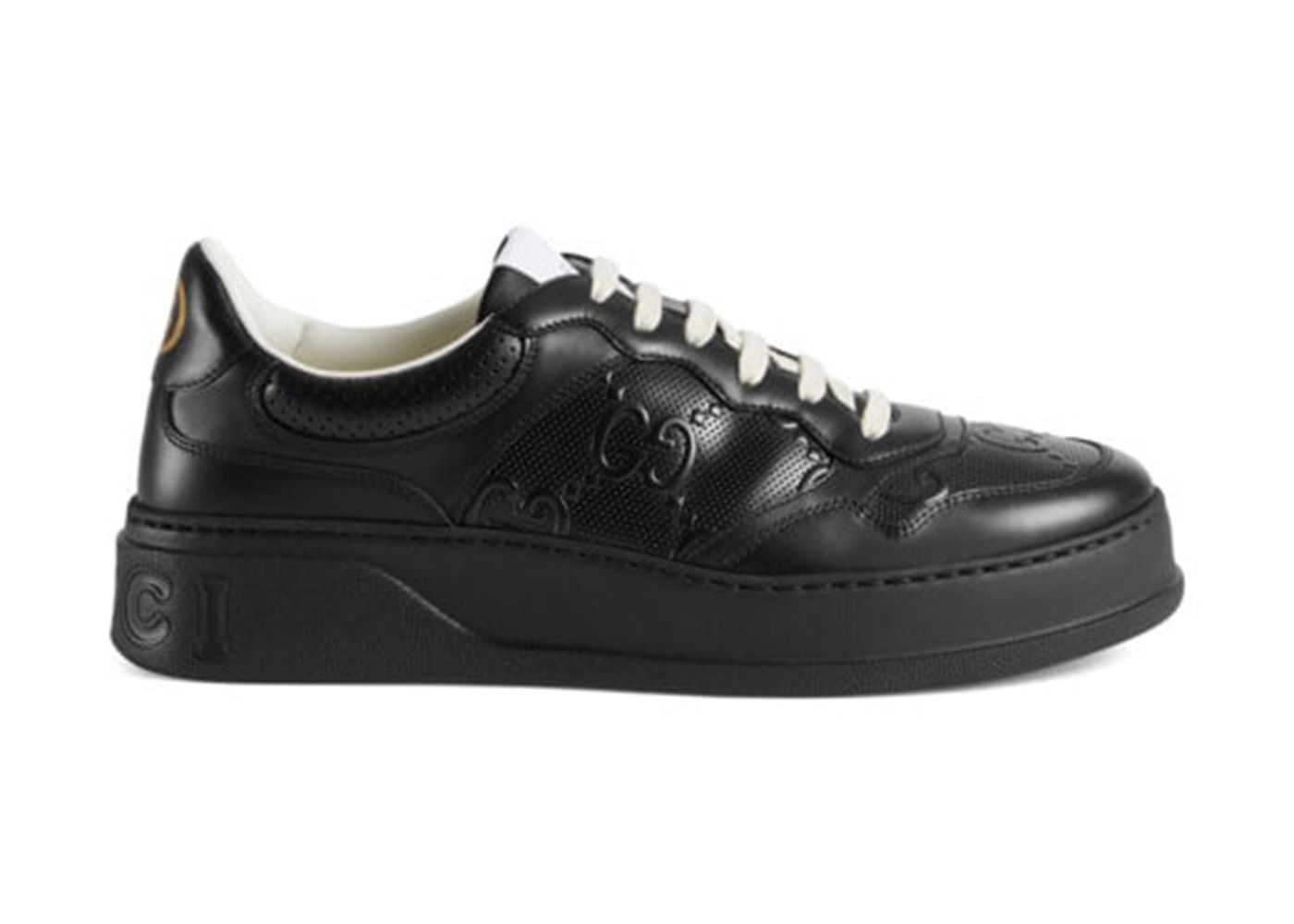 Кецове и обувки Gucci GG Embossed Черно | 669582 1XL10 1000, 0