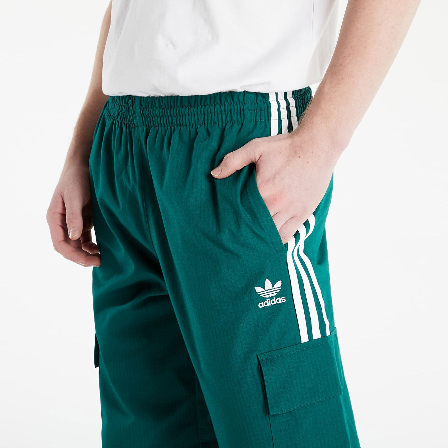 Карго панталони adidas Originals Adicolor Classics 3-Stripes Cargo Зелено | hb9474, 0