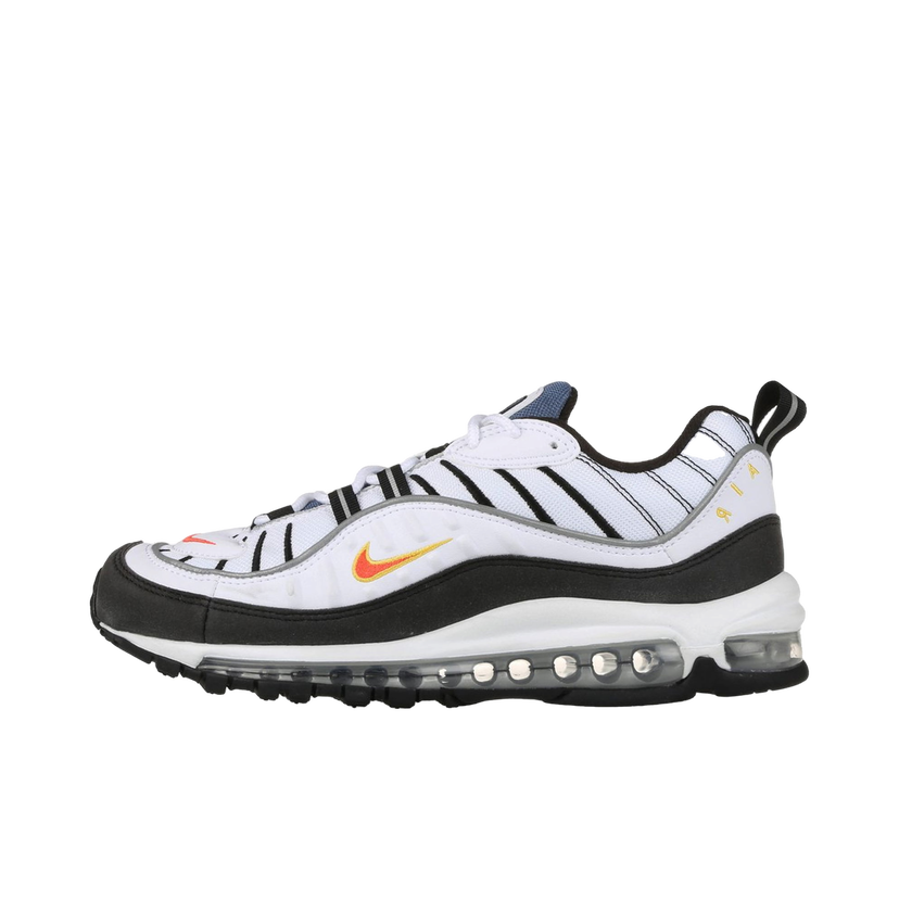 Кецове и обувки Nike Air Max 98 Team Orange Бяло | 640744-101