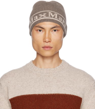 Шапка Max Mara Max Mara Educata Knit Beanie Сиво | 2345761233600, 0