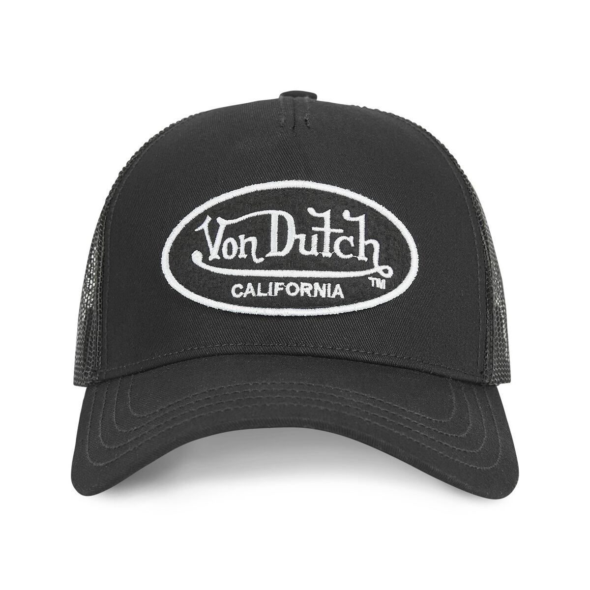 Шапка с козирка Von Dutch Von Dutch Trucker Cali Brushed Patch Cap Черно | VD/0/CAS1/LOFB5, 1