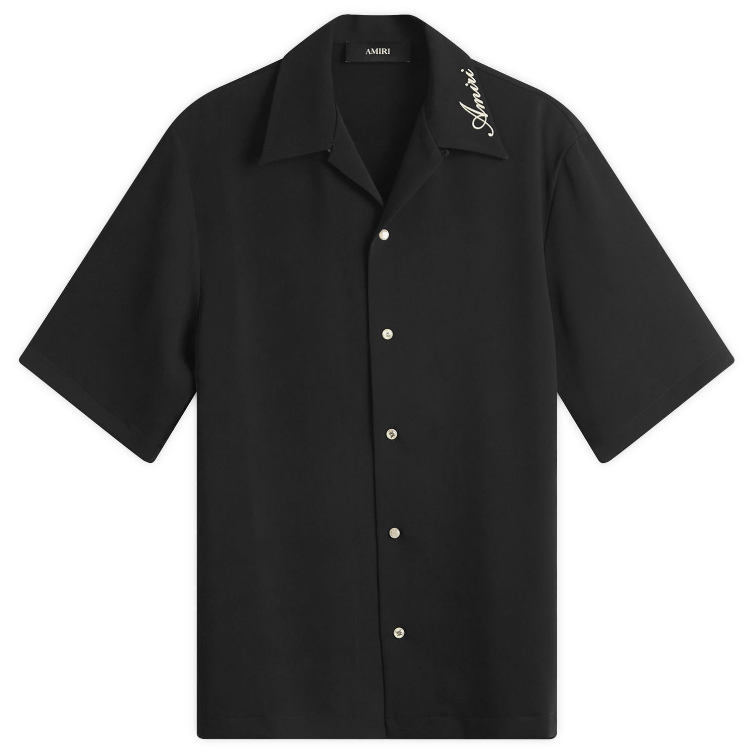 Риза AMIRI Amiri Camp Shirt, Size Medium Черно | AMSTCA1127-Black, 1