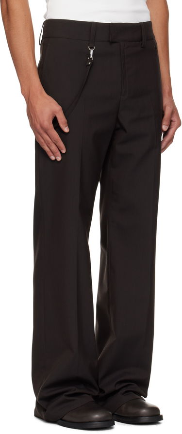 Панталони Courrèges Courrèges Light Twill Bootcut Trousers Черно | 325CPA412PL0222, 1