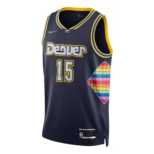 Фланелка Nike NBA 75 Denver Nuggets 'Nikola Jokic 15' Jersey Синьо | DB4025-419, 0