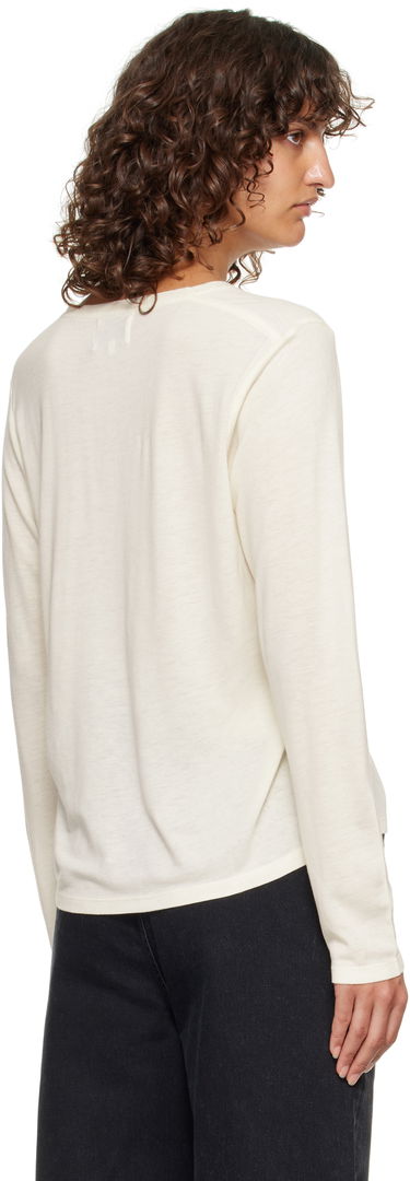 Тениска Loulou de Saison Loulou de Saison Ava LDS Longsleeve Jersey T-shirt Бяло | AVA LDS, 2