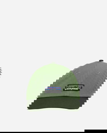 Шапка с козирка Patagonia P-6 Label Trad Cap Зелено | 38296 TNGR, 0