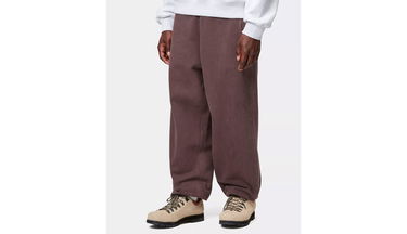 Спортни панталони Carhartt WIP Vista Grand Relaxed Fit Sweat Pant Кафяво | I032337_33H_GD, 3