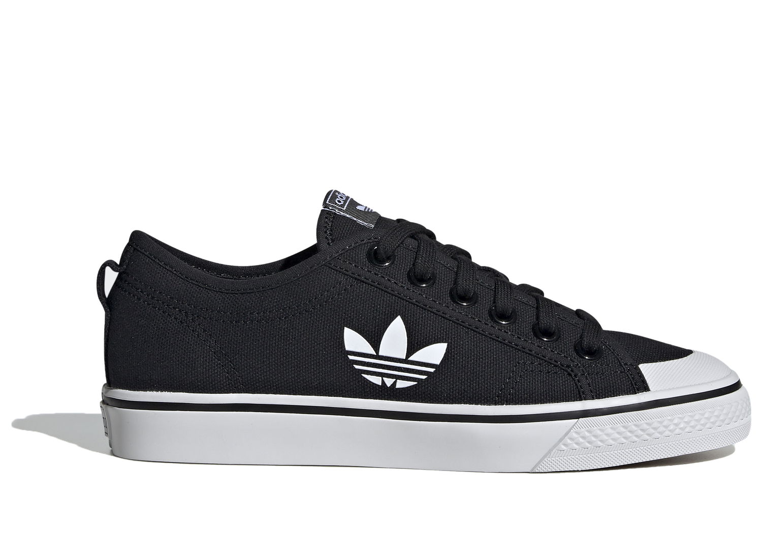 Кецове и обувки adidas Originals Nizza Trefoil Core Black Crystal White W Черно | EF1878, 0