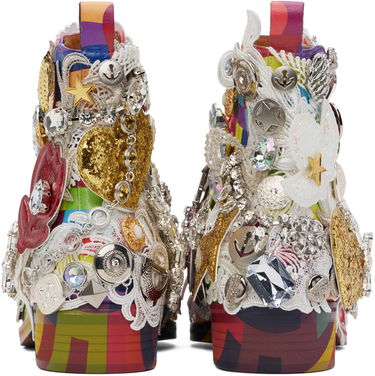 Облекло Comme des Garçons Comme des Garçons Kids Love Gaite Edition Embellished Chelsea Boots Многоцветен | GM-K101-001, 1