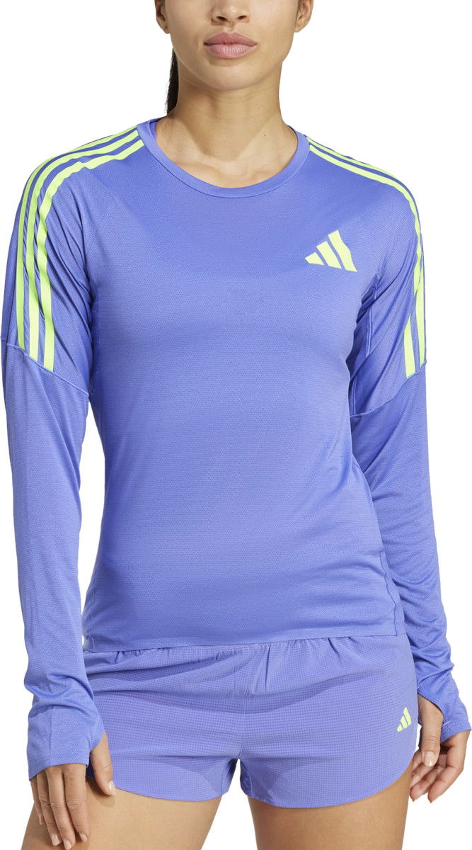 Тениска adidas Originals Adizero Tee Лилаво | it2187